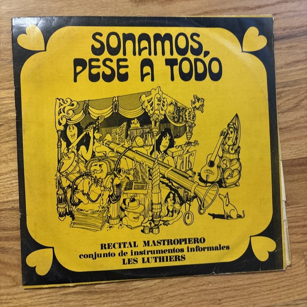 Les Luthiers – Sonamos Pese A Todo [1974] Vinyl LP‎ Ballad Comedy BASF